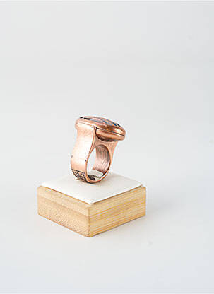 Inel materiale metalice roz KONPLOTT femeie