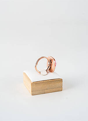Inel materiale metalice roz KONPLOTT femeie