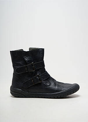 Botine/ghete material neted toc plat până la 3 cm negru BELLAMY femeie