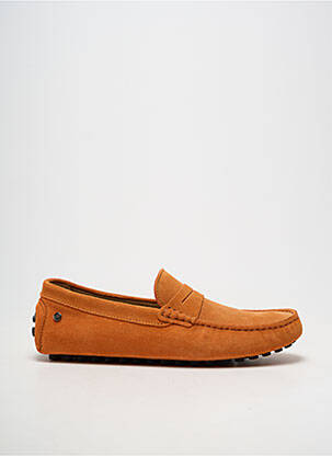Pantofi de barcă vârf rotund vârf rotund portocalie LES MOCASSINS TROPEZIENS bărbat