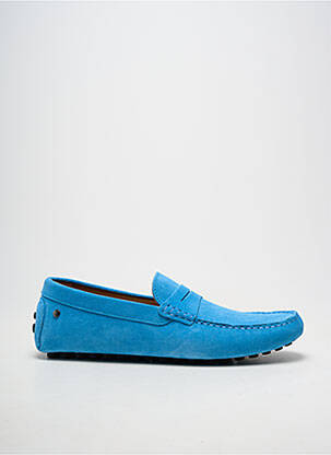 Pantofi de barcă vârf rotund vârf rotund albastru LES MOCASSINS TROPEZIENS bărbat