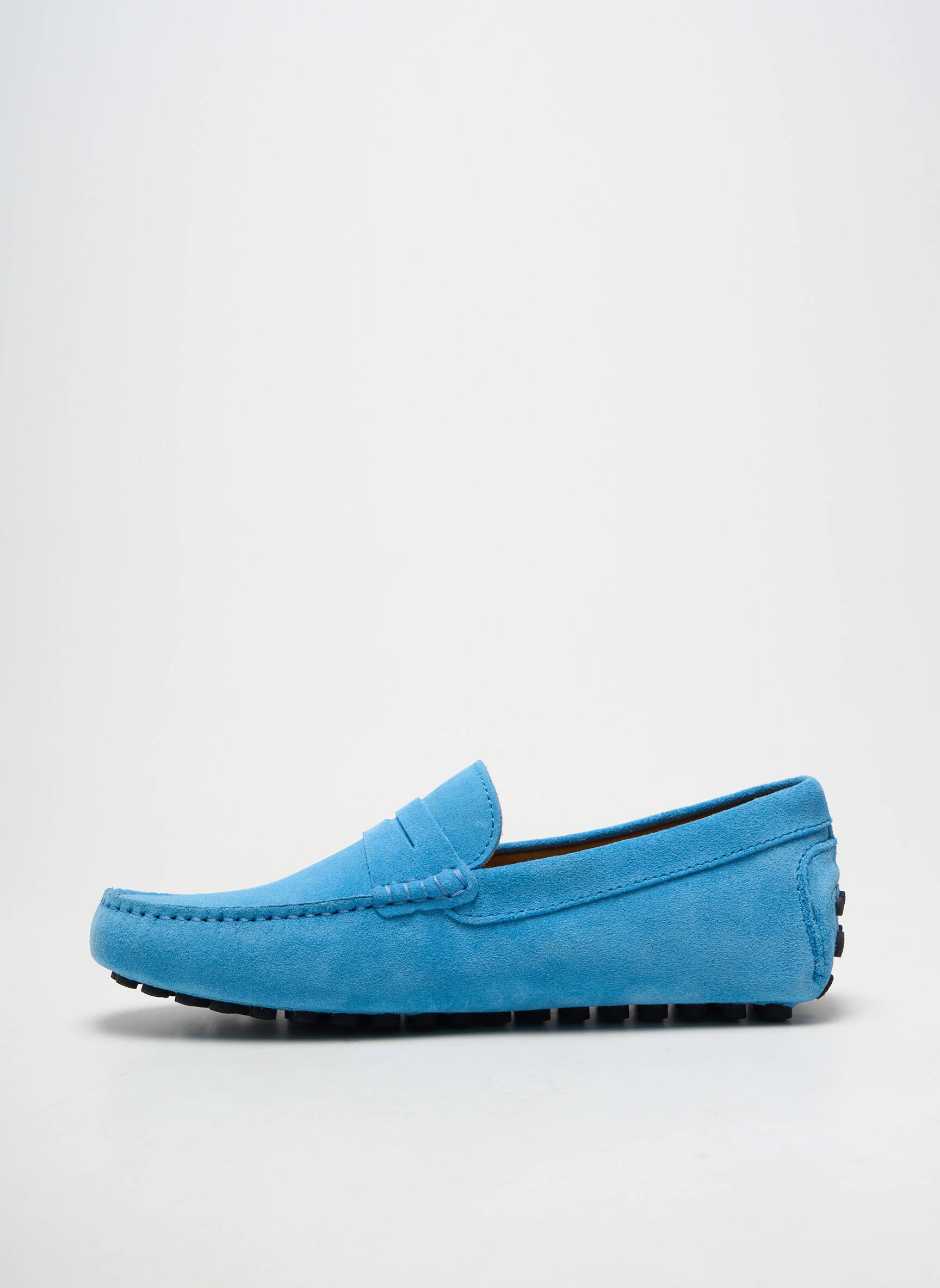 Pantofi de barcă vârf rotund vârf rotund albastru LES MOCASSINS TROPEZIENS bărbat