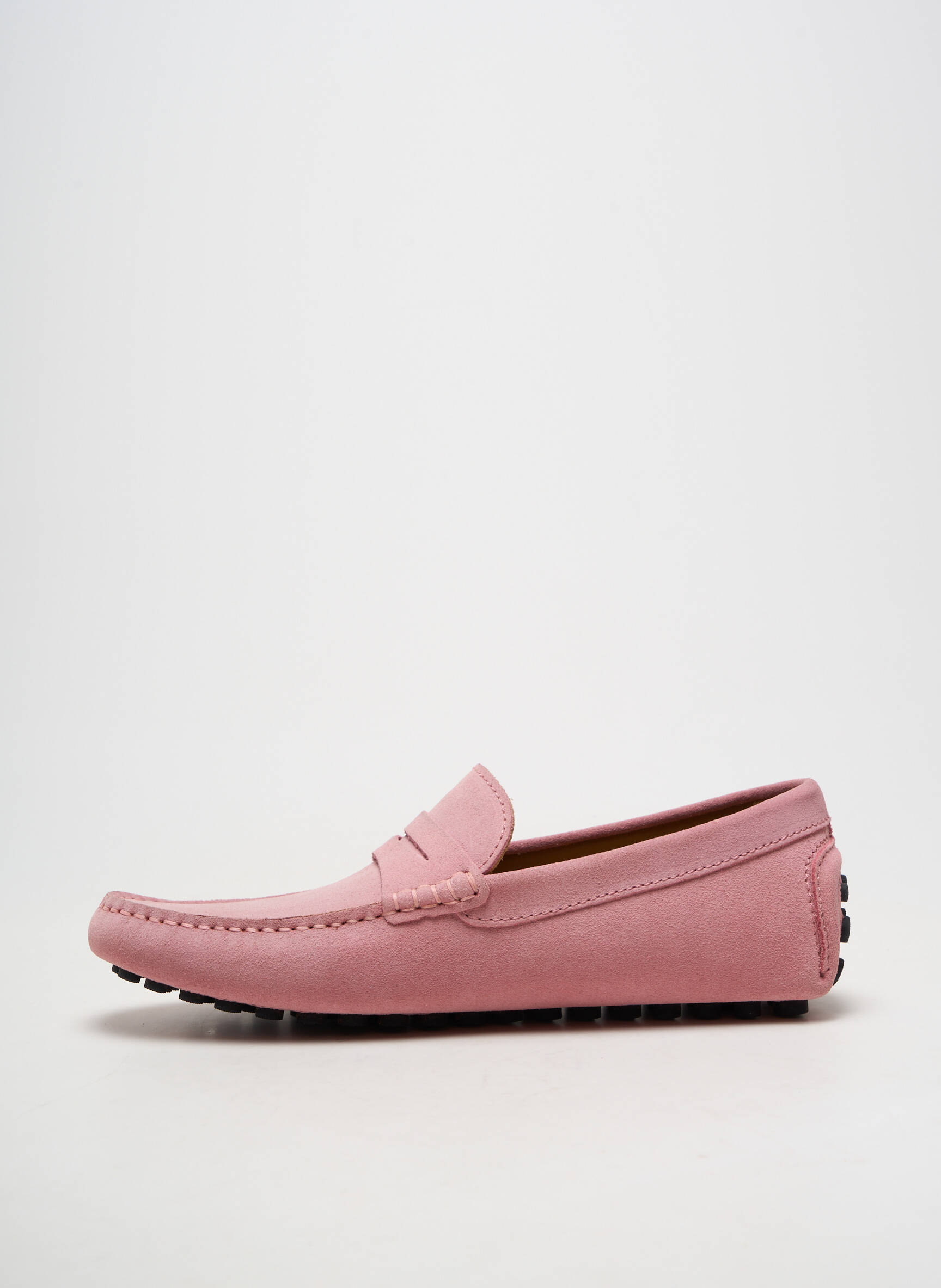Pantofi de barcă vârf rotund vârf rotund roz LES MOCASSINS TROPEZIENS bărbat
