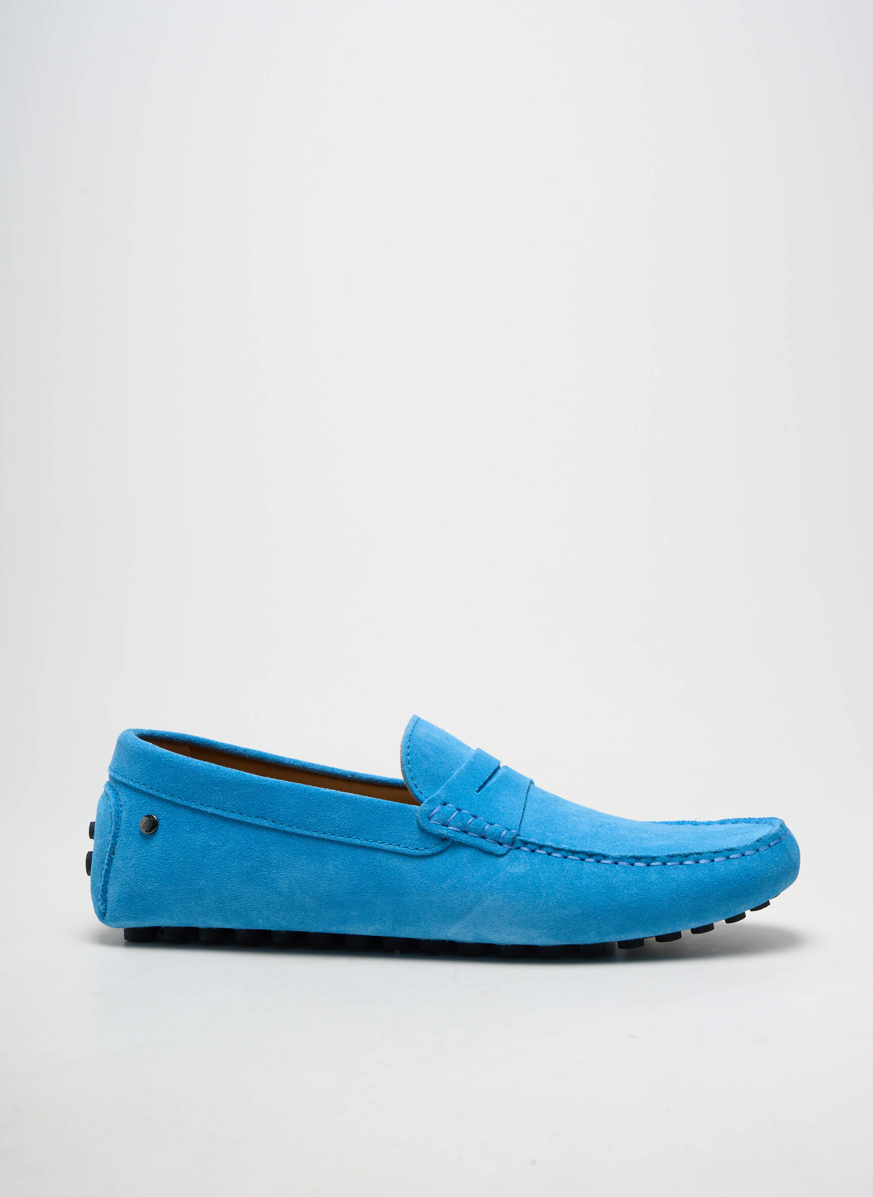 Pantofi de barcă vârf rotund vârf rotund albastru LES MOCASSINS TROPEZIENS bărbat