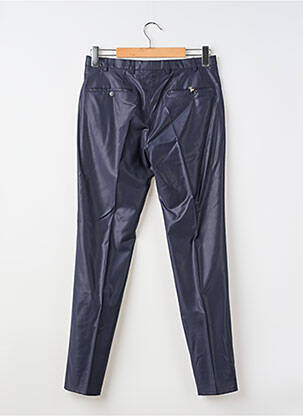 Pantalon slim talie cu cleme mărime normală albastru DIGEL bărbat