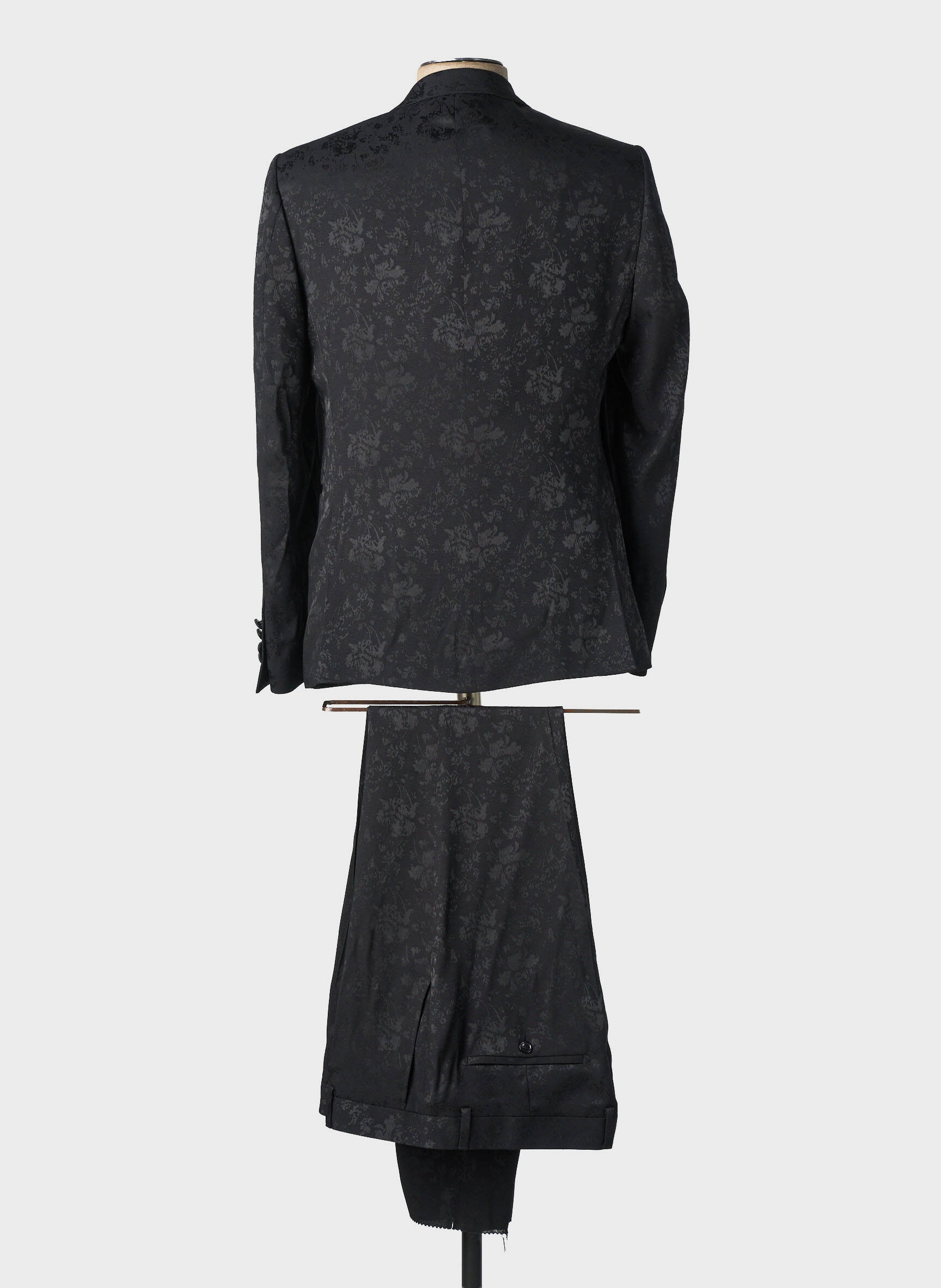 Costume de ceremonie croială cambrată negru SEVENSON bărbat