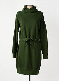 Rochie pulover strânsă pe partea de jos mâneci lungi verde RAGWEAR femeie