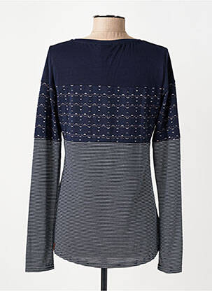 Tricou mâneci lungi mâneci lungi albastru RAGWEAR femeie