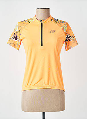 Tricou imprimeu fantezie mâneci scurte portocaliu RUKKA femeie