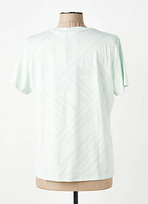 Tricou elasticitate mâneci scurte verde LUHTA femeie