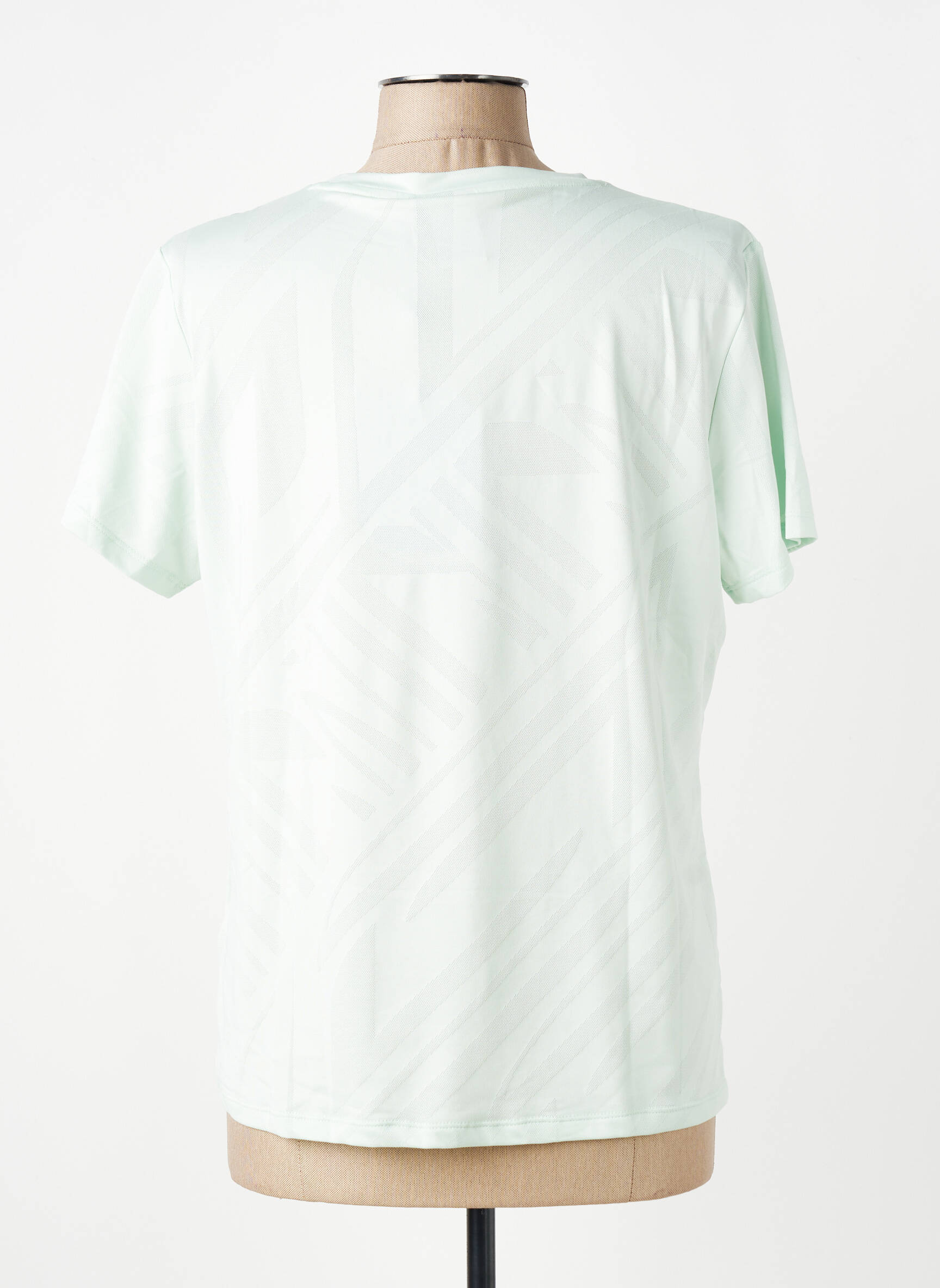 Tricou elasticitate mâneci scurte verde LUHTA femeie