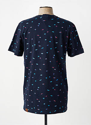 Tricou elasticitate mâneci scurte albastru RAGWEAR bărbat