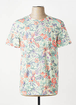 Tricou elasticitate mâneci scurte verde RAGWEAR bărbat