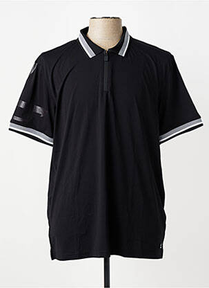 Polo țesătură jersey mâneci scurte negru LUHTA bărbat
