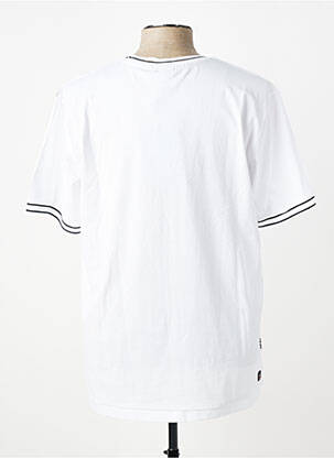 Tricou elasticitate mâneci scurte alb LUHTA bărbat