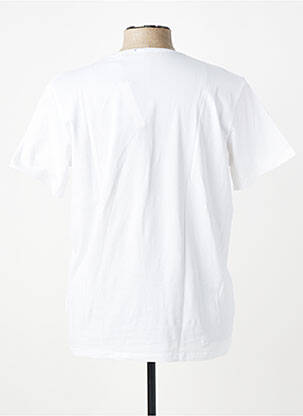 Tricou elasticitate mâneci scurte alb SUN VALLEY bărbat
