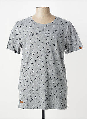 Tricou elasticitate mâneci scurte gri RAGWEAR bărbat