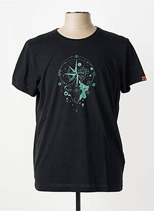 Tricou elasticitate mâneci scurte negru RAGWEAR bărbat