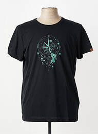 Tricou elasticitate mâneci scurte negru RAGWEAR bărbat