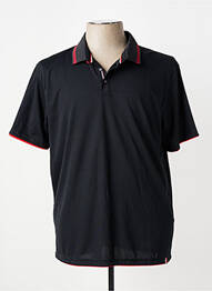 Polo țesătură jersey mâneci scurte negru LUHTA bărbat
