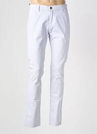 Pantalon chino țesătură poplin mărime normală violet EUROPANN bărbat