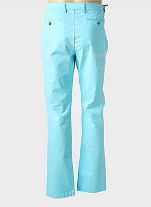 Pantalon chino țesătură poplin mărime normală albastru deschis EUROPANN bărbat