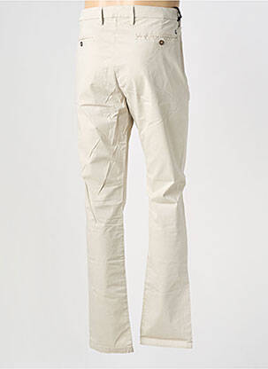 Pantalon chino țesătură poplin mărime normală bej EUROPANN bărbat