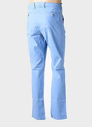 Pantalon chino țesătură poplin mărime normală albastru deschis EUROPANN bărbat