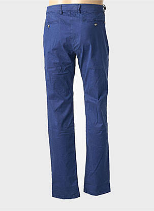 Pantalon chino țesătură poplin mărime normală albastru închis EUROPANN bărbat