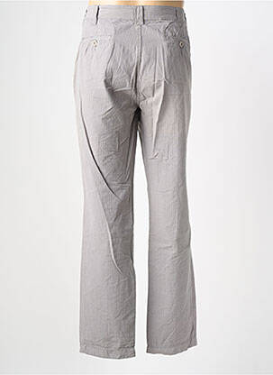 Pantalon chino țesătură poplin mărime normală gri EUROPANN bărbat