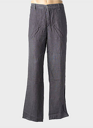 Pantalon chino țesătură poplin mărime normală gri EUROPANN bărbat