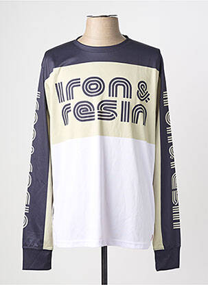 Tricou bio mâneci lungi negru IRON AND RESIN bărbat