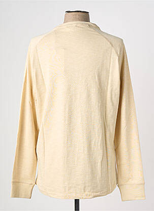 Tricou guler tunisian mâneci lungi bej IRON AND RESIN bărbat