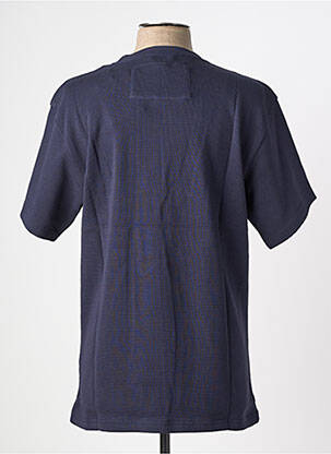 Tricou croială cambrată mâneci scurte albastru IRON AND RESIN bărbat