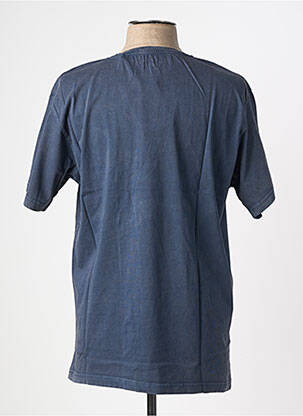 Tricou croială cambrată mâneci scurte albastru IRON AND RESIN bărbat