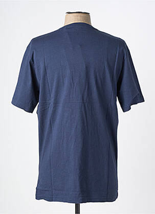 Tricou bio mâneci scurte albastru IRON AND RESIN bărbat