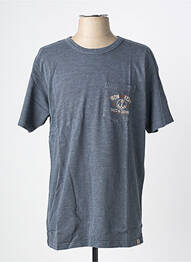 Tricou croială cambrată mâneci scurte gri IRON AND RESIN bărbat
