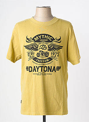 Tricou elasticitate mâneci scurte verde DAYTONA bărbat