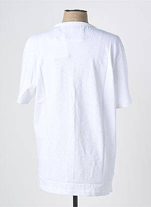 Tricou elasticitate mâneci scurte alb IRON AND RESIN bărbat