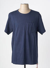 Tricou croială cambrată mâneci scurte albastru IRON AND RESIN bărbat