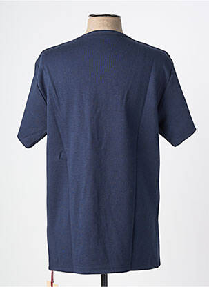 Tricou croială cambrată mâneci scurte albastru IRON AND RESIN bărbat
