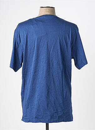 Tricou croială cambrată mâneci scurte albastru IRON AND RESIN bărbat