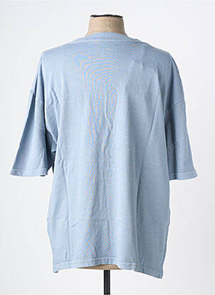 Tricou elasticitate mâneci scurte albastru deschis IRON AND RESIN bărbat