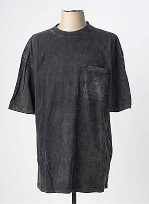 Tricou elasticitate mâneci scurte gri IRON AND RESIN bărbat