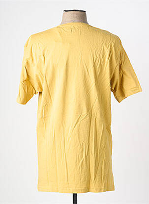 Tricou bio mâneci scurte galben IRON AND RESIN bărbat