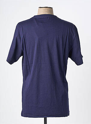 Tricou bio mâneci scurte albastru IRON AND RESIN bărbat