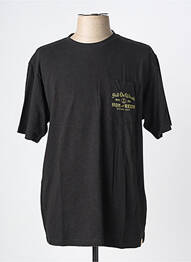 Tricou elasticitate mâneci scurte negru IRON AND RESIN bărbat