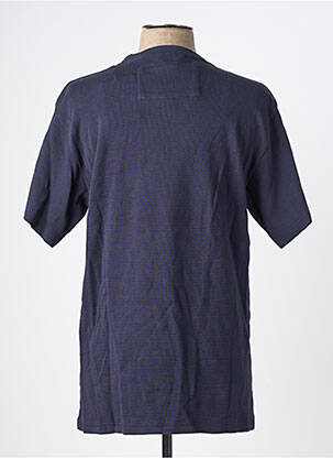 Tricou croială cambrată mâneci scurte albastru IRON AND RESIN bărbat