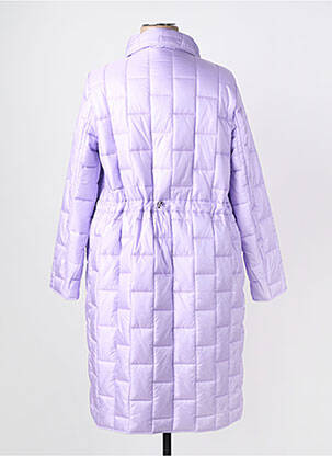 Geacă matlasată mâneci lungi fără glugă violet PREGIO COUTURE femeie