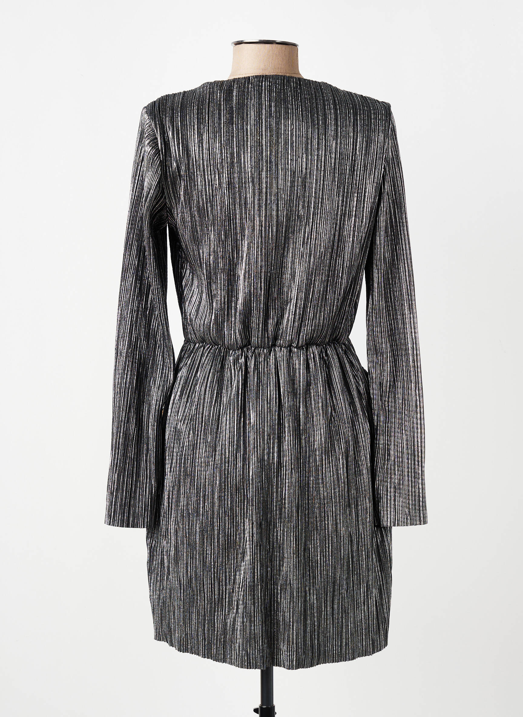 Rochie midi mâneci lungi mâneci lungi negru LES TROPEZIENNES PAR M.BELARBI femeie